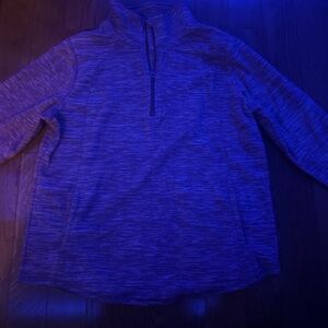 St. John's Bay Blue Quarter-Zip Pullover